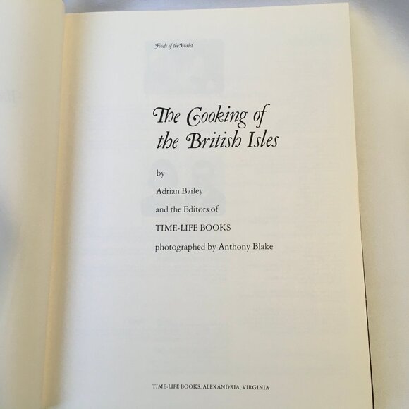 Time Life Cook Books Foods Of The World The Cooking Of The British Isles Cooking - Picture 2 of 6